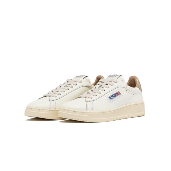 Sneakers Autry Dallas Low Marsh Gold femme vintage 80s