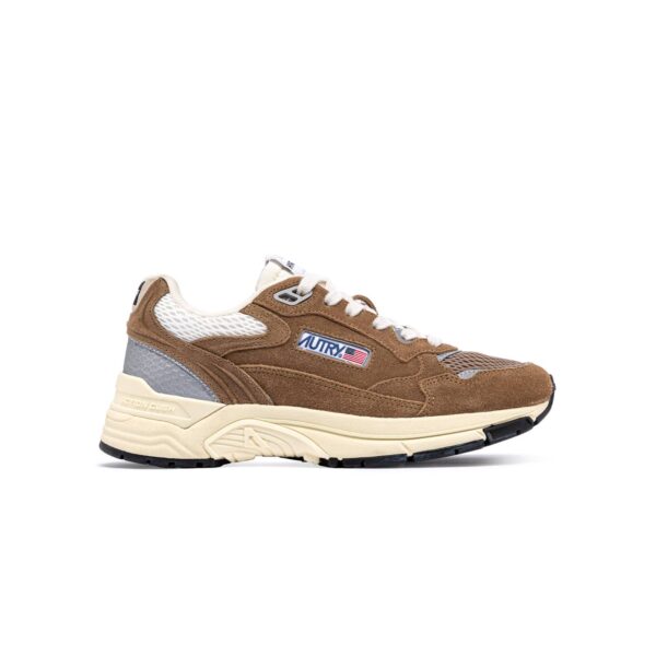 Sneakers Autry Hyperway Low Cigar Silver robuste